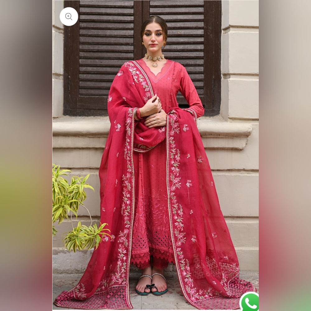 Pakistani Embroidered Suit "Saad Bin Shahzad"